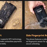 CUBOT Kingkong Power Outdoor Smartphone Android13,16GB+256GB,10600mAh(33W)/6.5”/48MP+20MP Night Vision,IP68/Dual 4G SIM/NFC/GPS