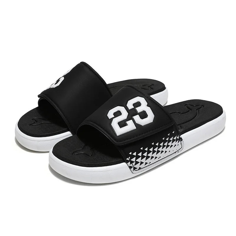 EVA Summer Men's Slippers Unisex Indoor Soft-Soled Anti-slip Sandals Outdoor Trendy Beach Holiday Sandal Shoes for Men Sandalias