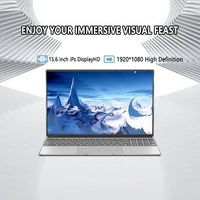 15.6"Laptop Intel Celeron N5095 notebook gamer 32GB RAM 2TB SSD Office Study PC Computer Windows 11 1920*1080 Resolution