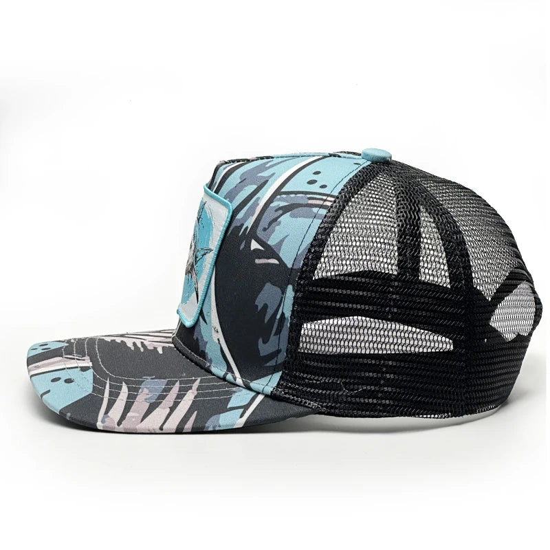 Luxury Brand HipHop Knight's Hat Men Mesh Baseball Cap Outdoor Sport Snapback Hat for Women Unisex Breathable Caps Trucker Hats