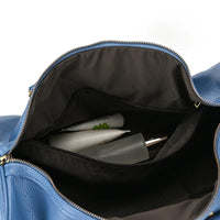 Natural Cowskin Travel Bags Waterproof Men's Leather Overnight Bag Handbag For Plane Luggage Men Male Weekend Bag Business 55cm