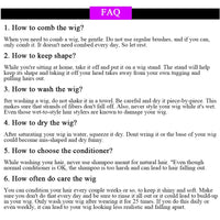 3 IN 1 Half Wig Human Hair 220 Density Deep Wave Wig Human Hair Ready to Wear 3 IN 1 Half Wig With Drawstring Half Wig