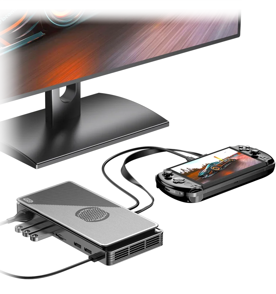 GPD 2025 WIN 4 32GB Memory RAM 1TB 2TB Hard Disk AMD 8840U HX370 Processor Handheld Gaming Portable Laptop Touch Screen Mini PC