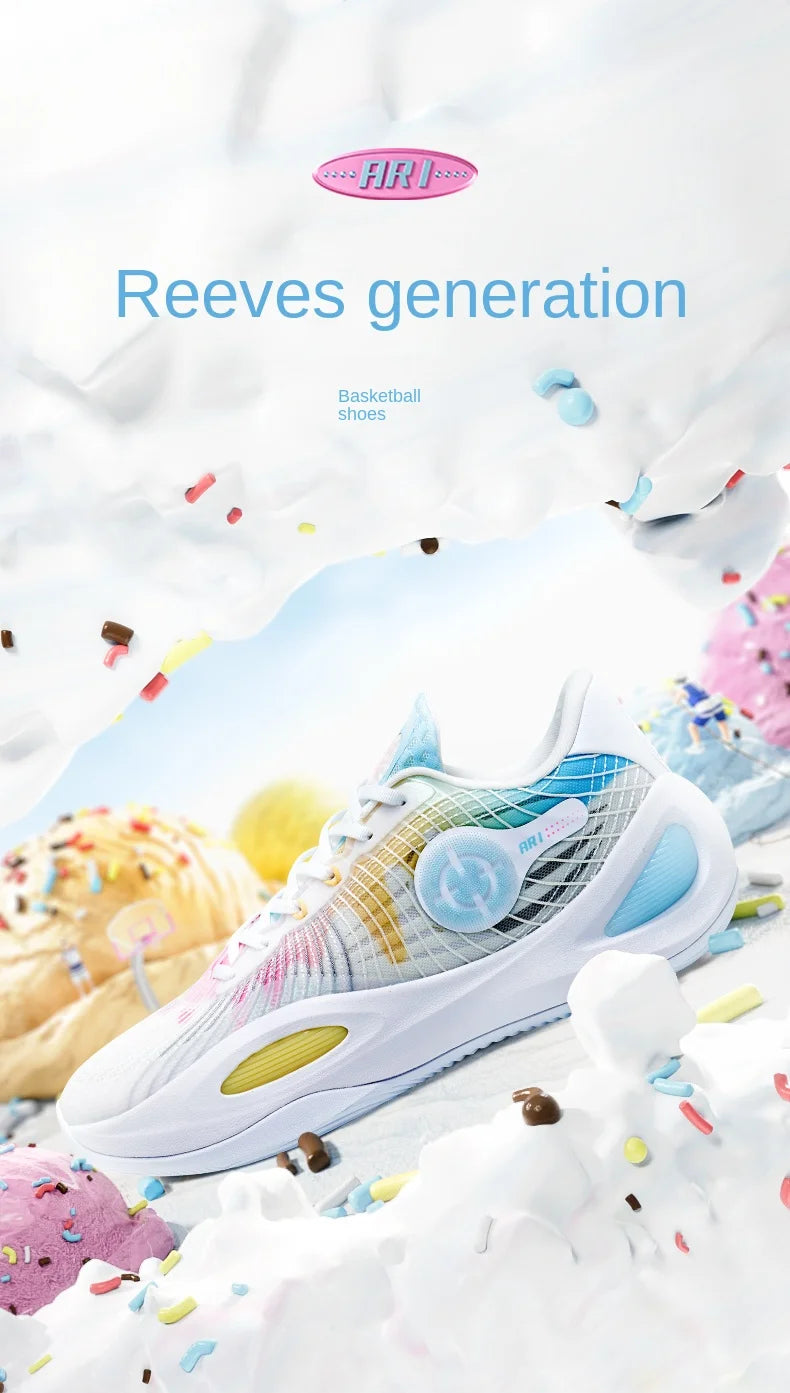 RIGORER AR1 Austin Rivers Basketball Shoes Men Low top Wear-resistant Non-slip Professional Actual Combat Cushion Sport Sneakers