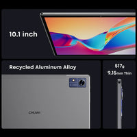 CHUWI Hi10X Pro Tablet 4G LTE Android 13 Widevine L1 10.1" IPS Core Unisoc T606 4GB RAM 128GB ROM Tablets 2.4G/5G Wifi 7000Mah