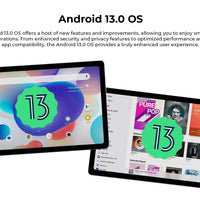 [Clearance Sale] HOTWAV Pad 8 Tablet 10.4'' 2K Large Display 7.7mm Pad 8GB 256GB 7500mAh Massive Battery Android 13 Tablet PC
