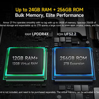 Ulefone Armor 27 Pro 5G Rugged Phone 10600mAh Smartphone 50MP Camera 64MP Night Android 14 Up to 24GB+256GB NFC Waterproof Phone