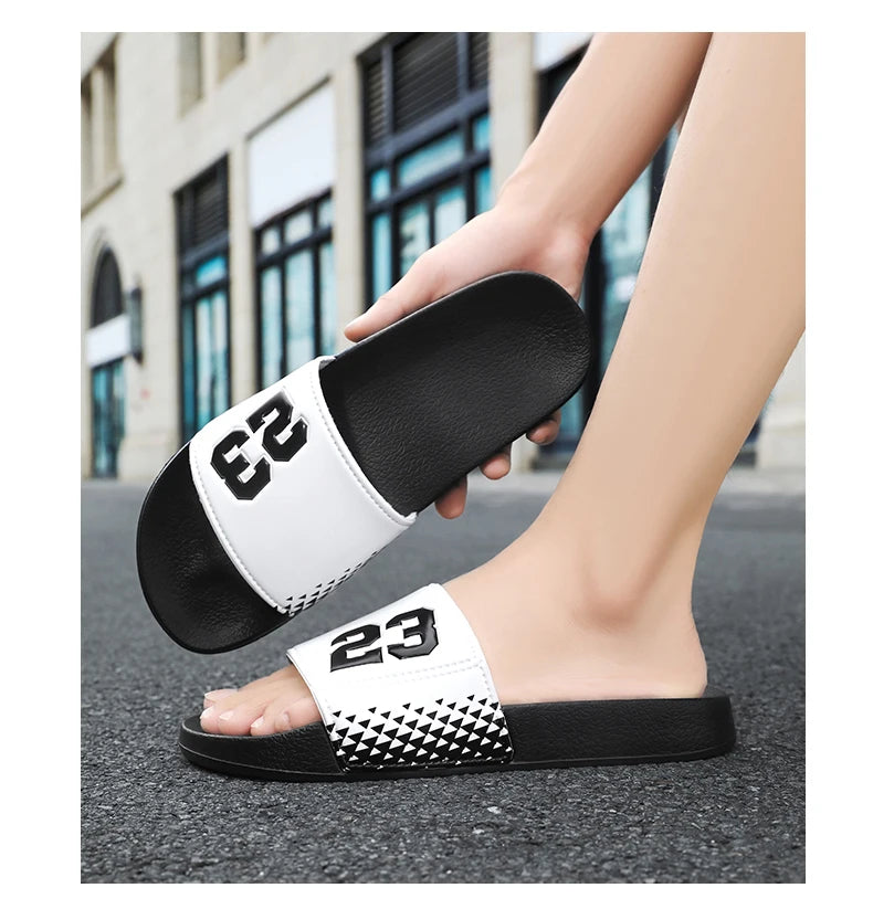 Men New Slippers Beach Summer Sandals Lightweight Non Slip Home Flip Flops Men Fashion Shoes EVA Design Slides Outdoor Orginal