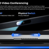 CHUWI 14.1-inch GemiBook XPro Laptop Intel N100/N150 Graphics 600 GPU Screen 8GB RAM 256GB SSD With Cooling Fan Windows 11