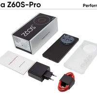 Nubia Z60S Pro Global Version 5G Android Cellphone Snapdragon 8 Gen 2 50MP Triple Camera 120Hz 6.78" AMOLED Screen NFC 5100mAh