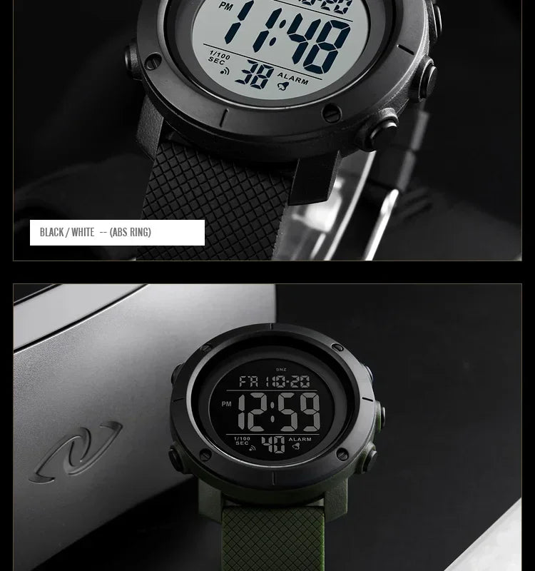 SKMEI 1426  Montre Men Alarm Clock Fashion Digital Watch Relogio Masculino Sport Watch Men Luxury Brand 5Bar Waterproof Watches
