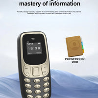 SERVO BM10 4G Mini Button Function Phone Speed Dial Auto Call Recorder Blacklist 2 SIM Small Mobile Phone Multilingual 2025 New