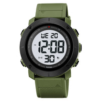 SKMEI 2122 Men's Electronic Watch Sports Waterproof Glow Electronic Watch Multi functional Student LED Watch Men's