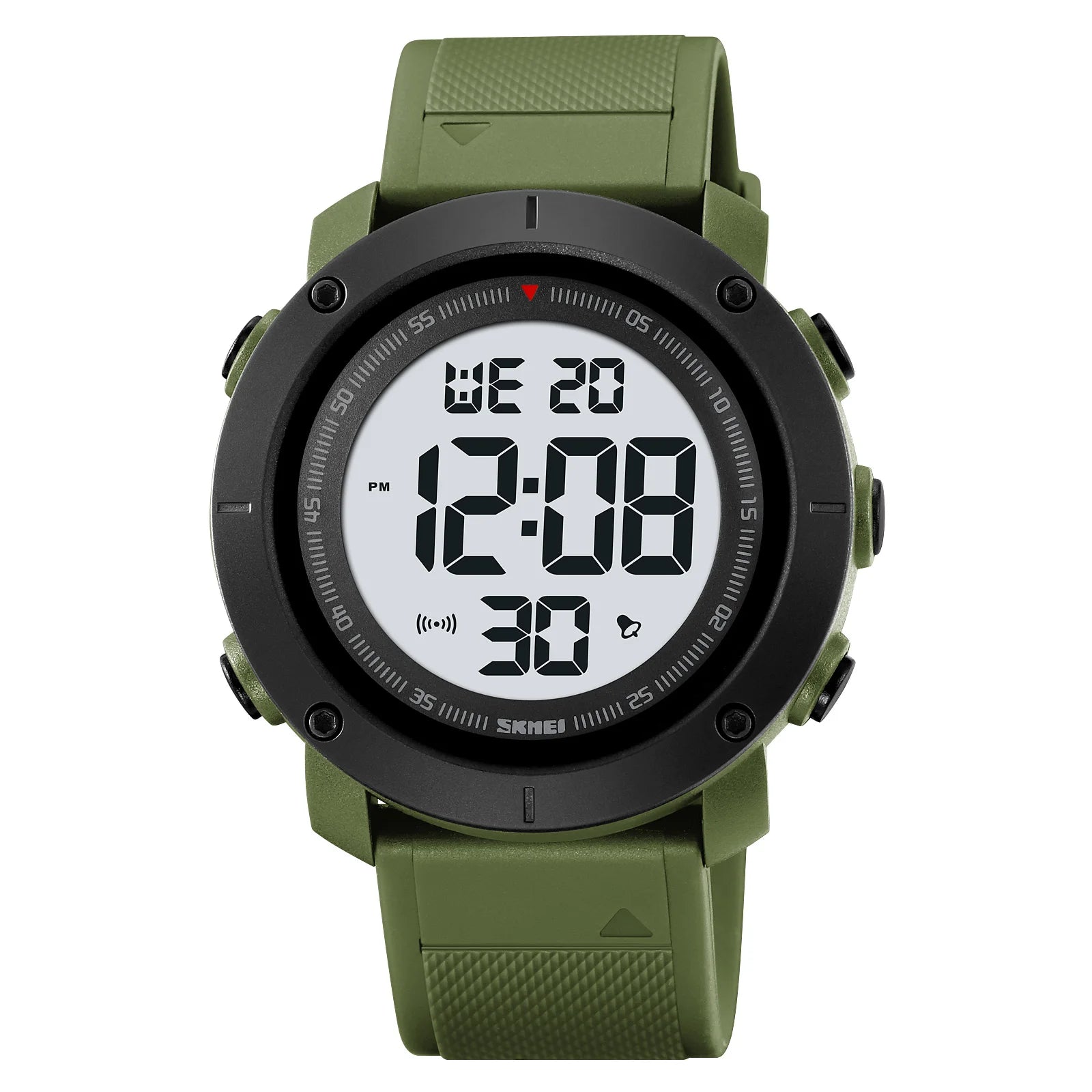 SKMEI 2122 Men's Electronic Watch Sports Waterproof Glow Electronic Watch Multi functional Student LED Watch Men's