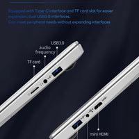 BYONE 15.6 Inch Celeron N5095 Laptop 8GB DDR4 RAM 256GB 512GB SSD Windows 11 IPS Business Ultrathin Portable Notebook Computer