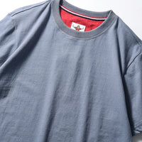 2025 Summer New American Retro Short Sleeve O-neck Solid Color T-shirt Men's Fashion 100% Cotton Washed Casual Terry Cloth Tops