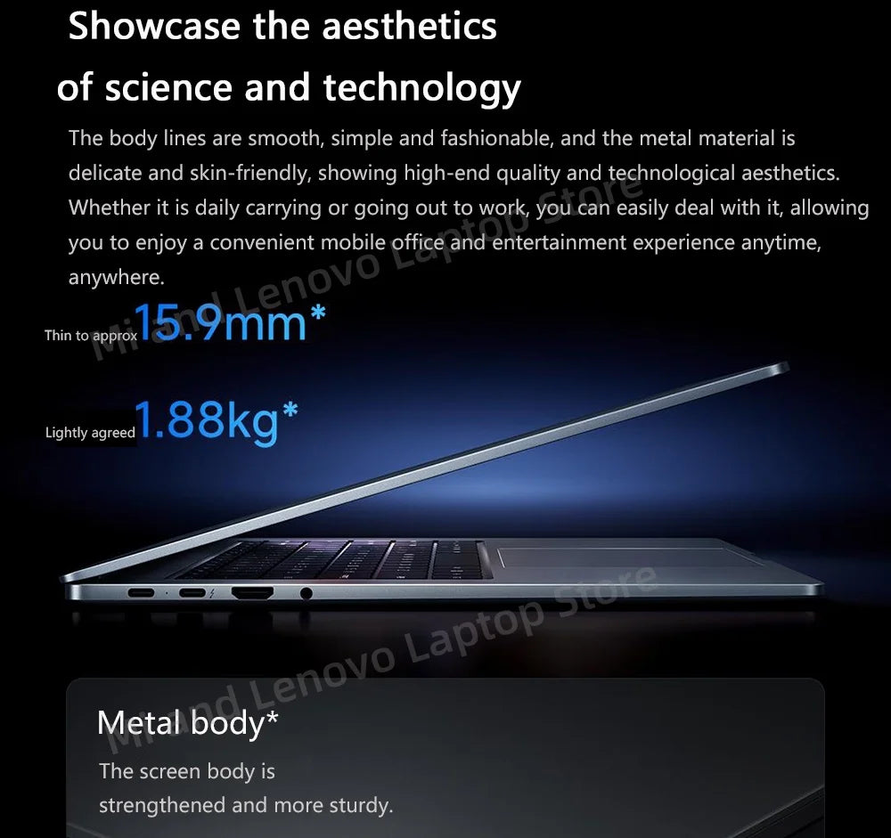 【Russia Stock】REDMI Book Pro 16 2025 Intel Arc Graphics Ultra5-225H 32GB+1TB 16inch 2.5K 120Hz Screen