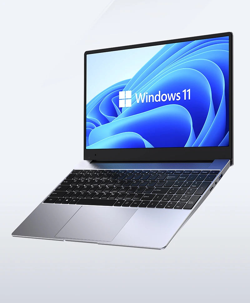 BYONE 15.6 Inch Celeron N5095 Laptop 8GB DDR4 RAM 256GB 512GB SSD Windows 11 IPS Business Ultrathin Portable Notebook Computer