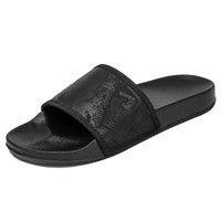 Mens Slides Fashion Summer Luxury Slippers Cushion Beach Solid Slides Indoor Bathroom Anti Slip House Male Sandals