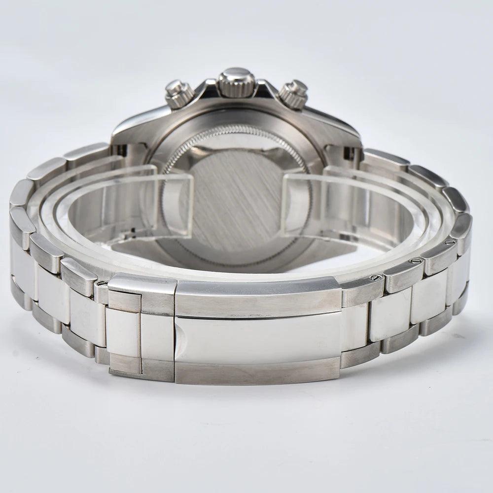 39.3mm VK63 Men's watch Arabian Dial customized Men's watch Luxury Quartz watch man VK63 Sport Chronograph Sapphire Glass watch