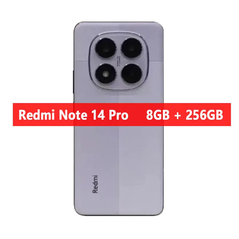 Original Xiaomi Redmi Note 14 Pro 5G MTK Dimensity 7300 Ultra 50MP OIS Camera 5500mAh 6.67" 120Hz Display Smartphone CN Version