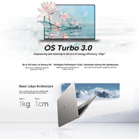 Honor MagicBook Art 14 Snapdragon Edition 1kg Ultra Thin Laptop X Elite 32G 1T 3.1K Eye Screen Notebook