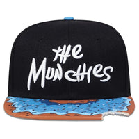 Unisex Letter Embroidery Watermelon Printing Hip-hop Hats Outdoor Adjustable Casual Baseball Caps Sunscreen Hat