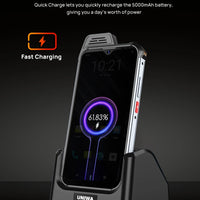 UNIWA W999 ATEX Explosion Rugged Smartphone Waterproof Walkie Talkie Helio G99 8GB+128GB 6.3“ FHD 4400mAh  Andriod 13 Cell Phone