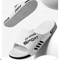 Fashion Men's Slippers Soft Sole Non-slip Men Flip Flops Comfortable Large Size Outdoor Beach Sandals Man Home Bathroom Slippers