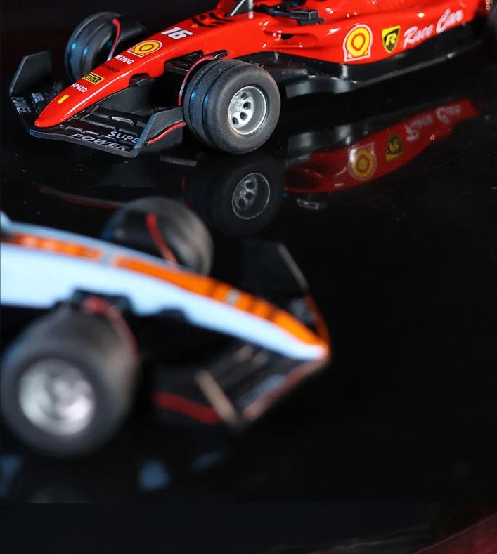 2025 New RC car August  Product 1:64 Mini Alloy Car Model, Adjustable Lighting Formula Racing, Children's Remote Control Car