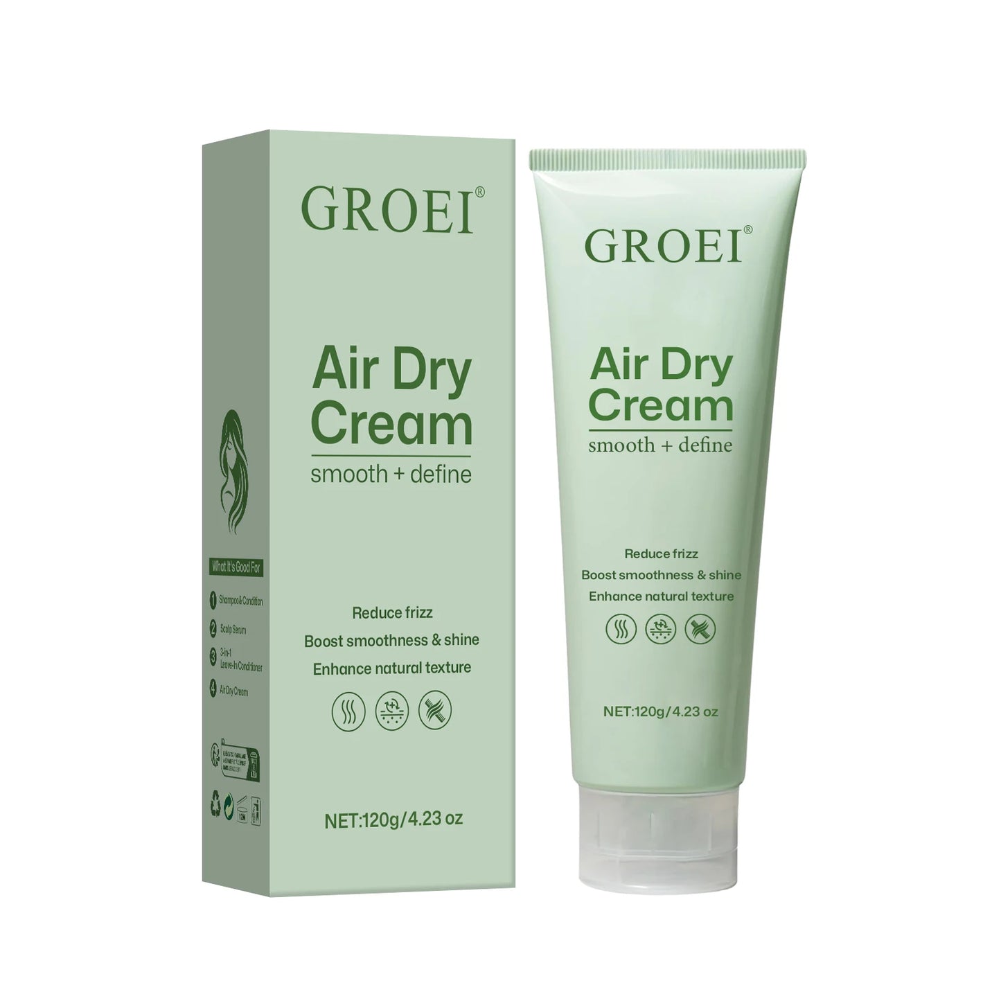 Hair Styling Cream with Nourishing Formula Add Shine and Shape Outline Strengthen Hair and Scalp Care