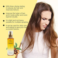 Hair Care Essential Oil Spray Improves Dry And Frizzy Hair, Non-Greasy Lightweight Smooth Hair Strengthening Essential Oil Spray