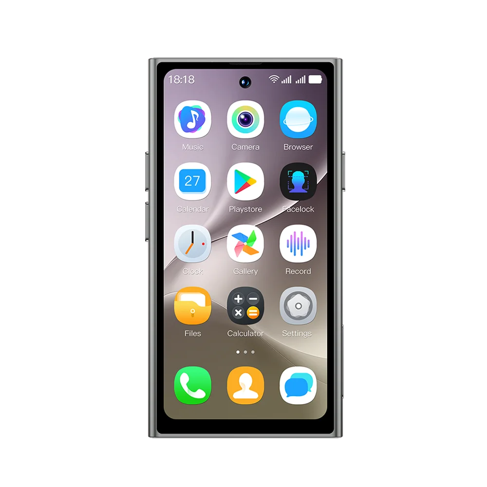 ONEMYTH S25 Pro 4.0" Mini Smartphone 2GB RAM 16GB ROM Android10.0 Face Recognition Unlock 2000mAh 3G Small Mobile Phone