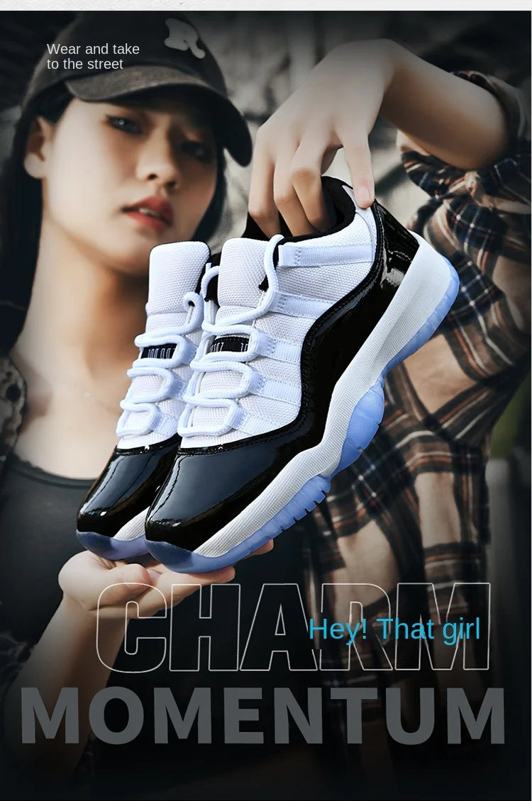 2025 New Spring and Summer Basketball Shoes for Male Students, Versatile Couple Models, Shock-Absorbing Sports Shoes