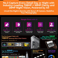 [World Premiere] Blackview Active 10 Pro Rugged Tablets 5G MTK 7300, 11" FHD+ Display, 12GB 512GB, 30000mAh Battery 108MP Camera