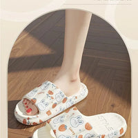 Anti-Odor Men's Slippers Summer Bathroom Couples Indoor Outdoor Wearable Non-Slip Durable Cold Slippers Women's Slippers