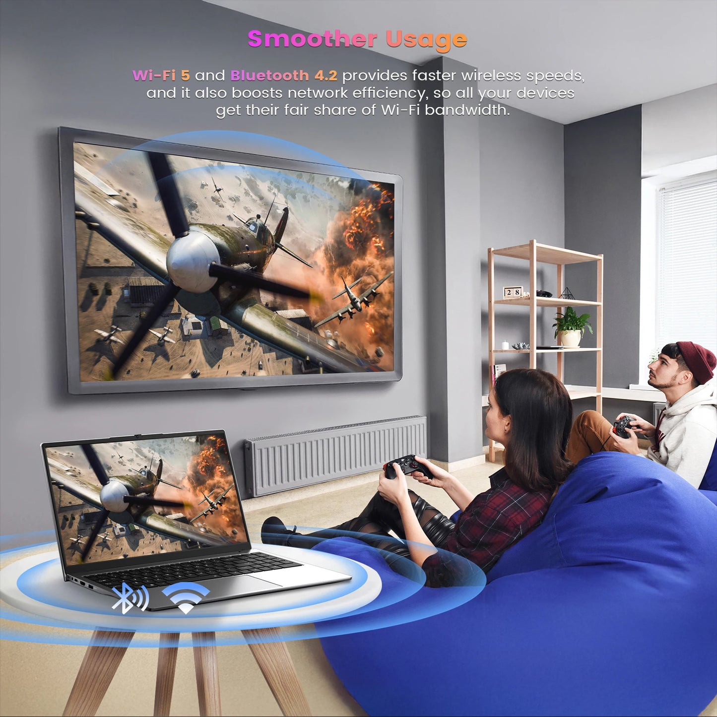 N-one NBook Turbo Intel i7-13620H 16 inch Gaming Laptop 32GB+1TB SSD Computer 1920*1200, 5000mAh, Wi-Fi 5,Bluetooth 4.2,10C/16T