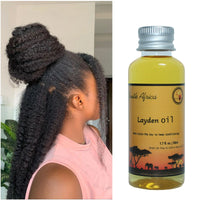 African Layden Nourish Oil Made by Ancient Methods Hot Hair Oil Scalp & Hair Roots Strengthening