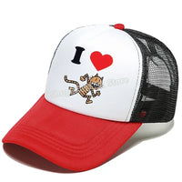 Dog Man Universal Casual Cap Summer Baseball Polyester Hat Adjustable Truck Driver Children Cartoon Peripheral Item Adult Action