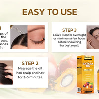 Jorceray Batana Oil for Hair Growth Dr Sebi Organic Raw Batana Oil from Honduras 100% Pure & Natural for Thicker & Stronger Hair