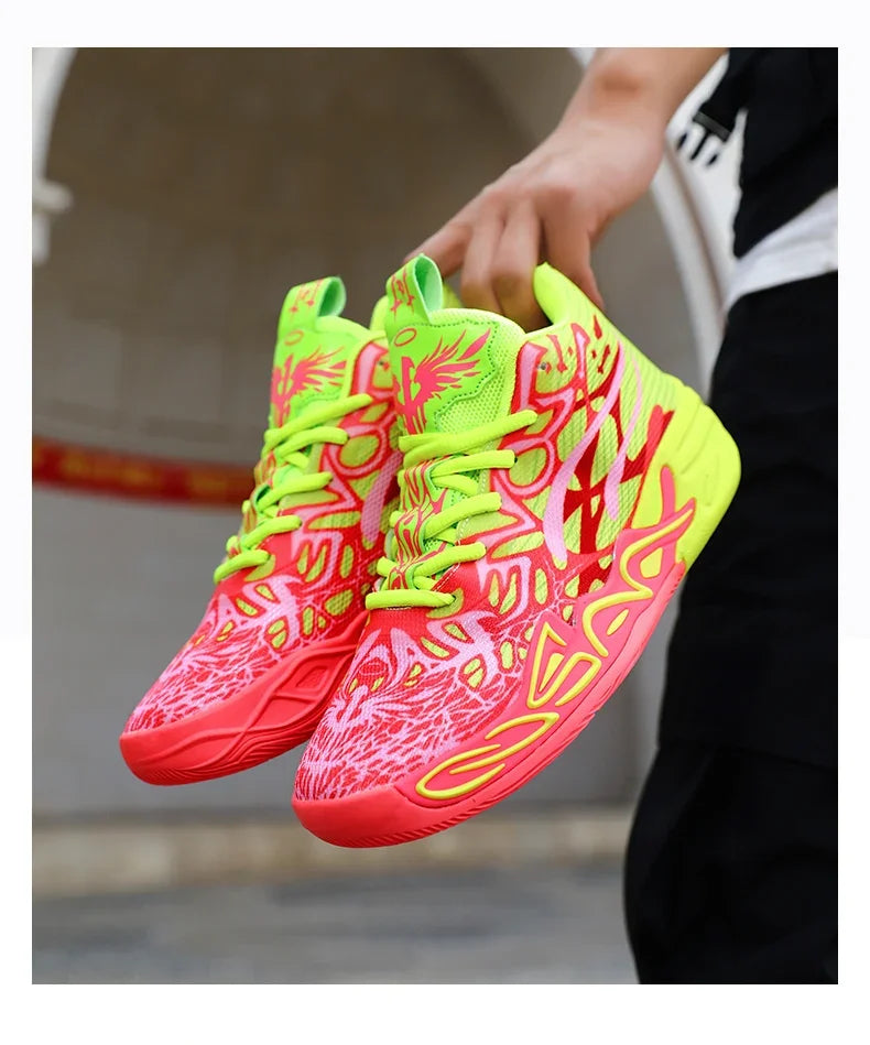 Men Running Light Sports Shoes Basketball Shoes Outdoor Unisex Breathable Athletic Unisex Trainer Women High Quality Sneakers