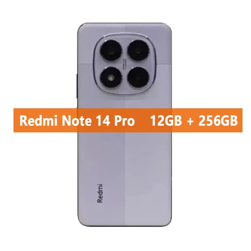 Original Xiaomi Redmi Note 14 Pro 5G MTK Dimensity 7300 Ultra 50MP OIS Camera 5500mAh 6.67" 120Hz Display Smartphone CN Version