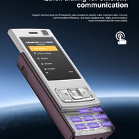 SERVO N95 PRO 2G GSM Slide Screen Mini Mobile Phone Magic Voice Call Recording MP3/MP4 Player Blacklist Small Cellphone FM Radio