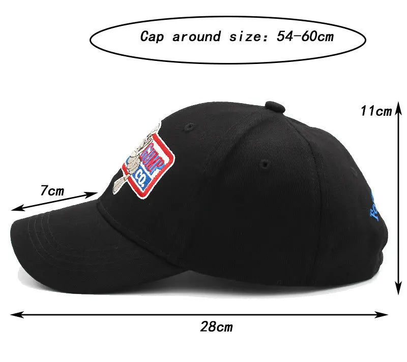 High Quality Baseball Cap Men Women Adjustable Cotton Forrest Gump Embroidery Dad Hat Trucker Snapback Caps Unisex Summer Hats