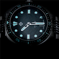 2025 New IXDAO IPOSE Automatic Mechanical Men Watch JD-X07S Dragon Scale Pattern Watch Stainless Steel BWG-9 Diving reloj hombre