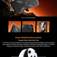 Blackview Active 5 [No EU Charger] 24(8+16)GB+128GB 8.68'' IPS Rugged Tablet 6600mAh Tablet Android 15 90Hz Doke AI 16MP+13MP NFC Fingerprint