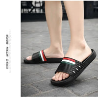 Summer Men's Trend Slides Man Shoes Non-slip Casual Slippers Indoor Outdoor EVA Sandals Beach Garden Sandals Big Size46 47 48
