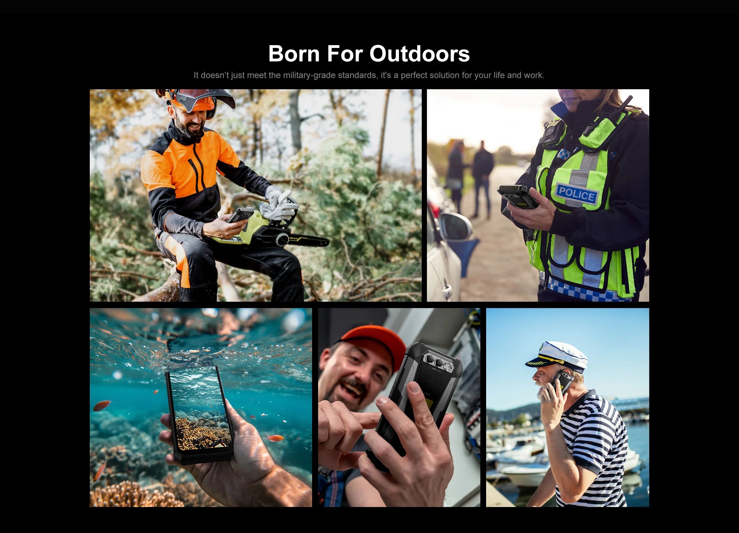 FOSSiBOT F106 PRO 4G Rugged Smartphone Android 14 15GB(8+7GB Extended) 256GB ROM 12000mAh 48MP 30W 6.58 Inch FHD+ Cellphone NFC