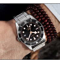 Custom Logo Diy NH35 Movement 1612 Luxury 41mm Biwan Business Men Watches Automatic Mechanical Date Diving Waterproof Glow Watch