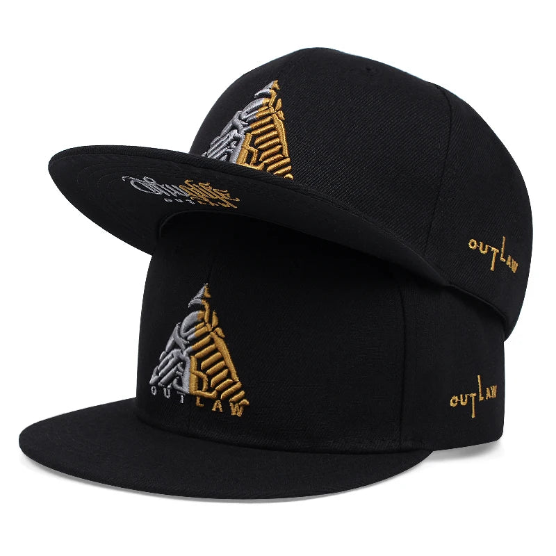 2023 Fashion Fastball CAP Thuglife Embroidery Hiphop Baseball Cap Snapback Hat Adult Outdoor Casual Sun Casual Bone Dropshipping